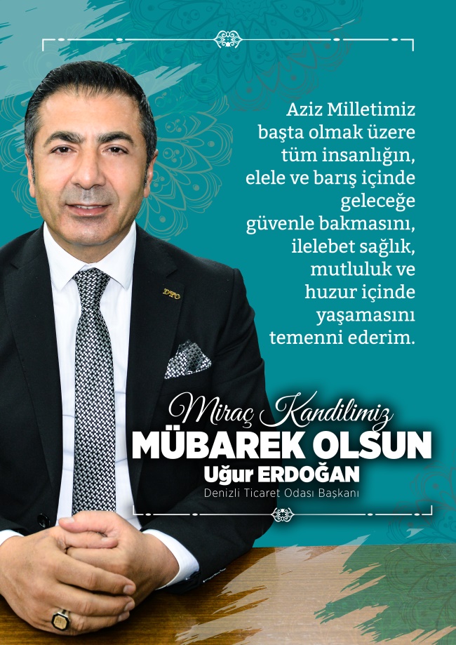 BAŞKAN ERDOĞAN’IN MİRAÇ KANDİLİ MESAJI 