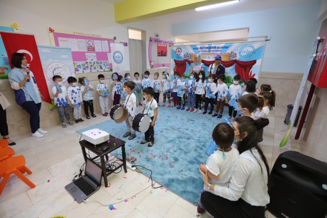 MİNİKLERE SUYUN ÖNEMİ ANLATILDI