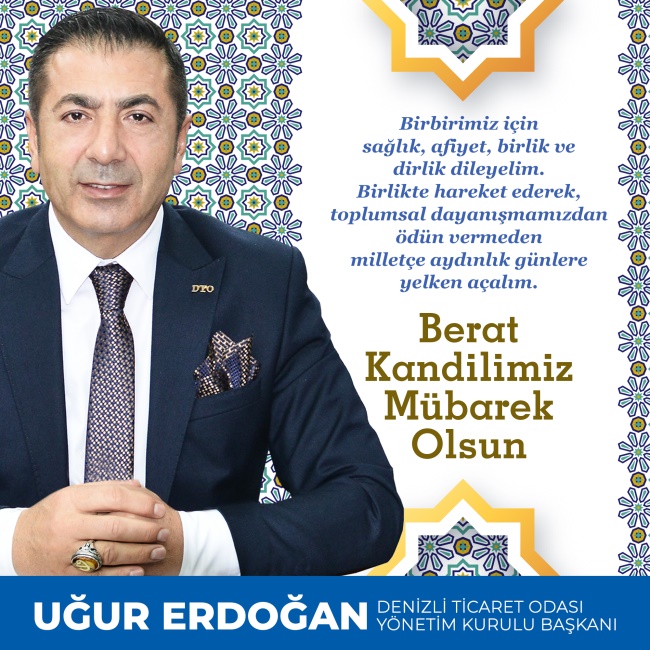 “ÇOK DAHA GÜZEL GÜNLERE VESİLE OLMASINI DİLİYORUM”