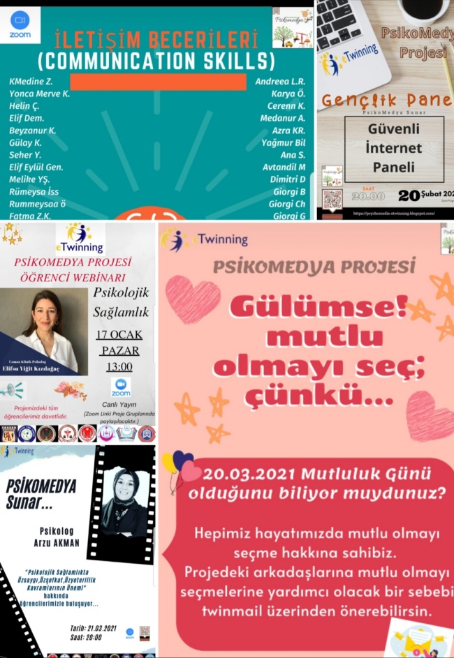 PSİKOMEDYA ETWİNNİNG PROJESİ