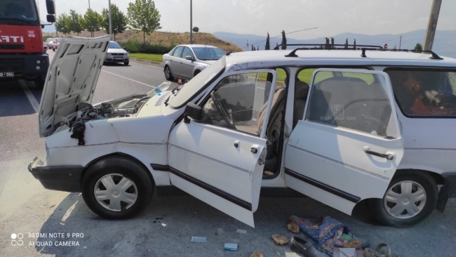 DENİZLİ’DE KAZA