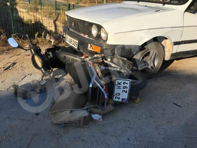 DENİZLİ’DE KAZA!