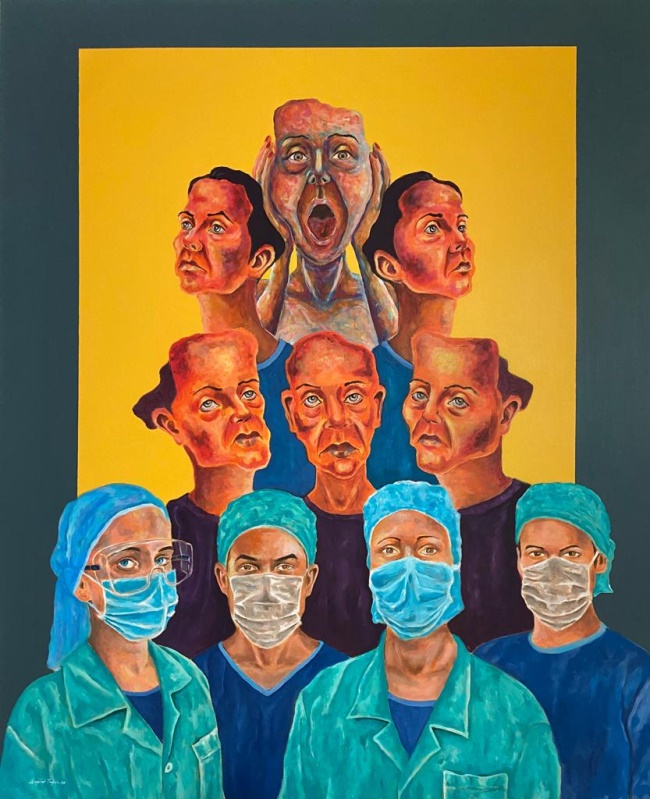   DENİZLİLİ RESSAM ÇAĞLAR TAĞCI SEKÜDER’İN YARIŞMASINDA 1.LİK ALDI