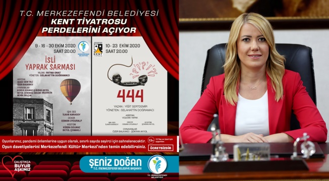 KENT TİYATROSU PERDELERİNİ AÇIYOR