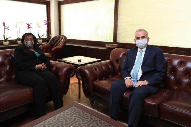 TANZANYA BÜYÜKELÇİSİ’NDEN BAŞKAN ZOLAN’A ZİYARET