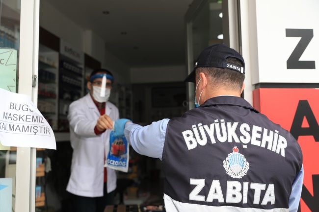 BÜYÜKŞEHİR KISITLAMA ÖNCESİ TÜM TEDBİRLERİ ALDI