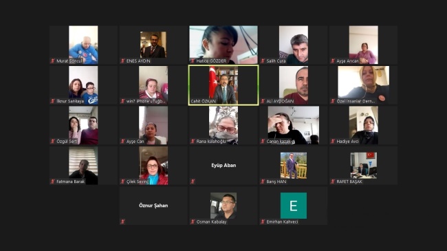 BAŞKAN ÖZKAN ENGELLİLER İLE BULUŞTU