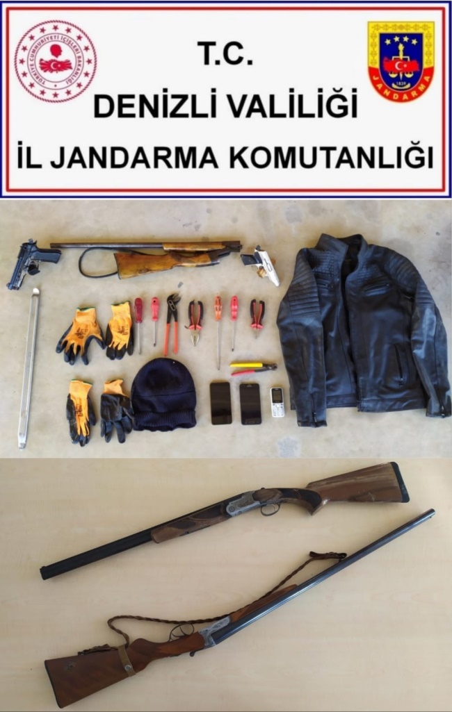 DENİZLİ’DE  YAKALANDI!