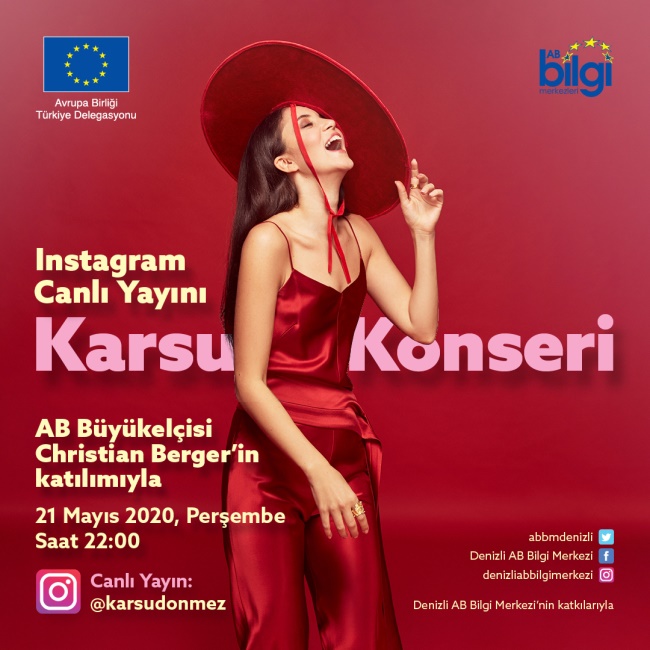 DSO AB BİLGİ MERKEZİNDEN KARSU KONSERİ