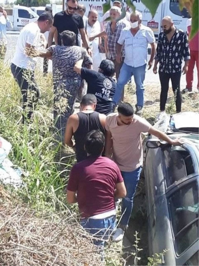 DENİZLİ’DE   AKIL ALMAZ  KAZA