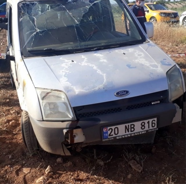 DENİZLİ’DE 1 KİŞİNİN ÖLDÜĞÜ KAZANIN NEDENİ KALP KRİZİ