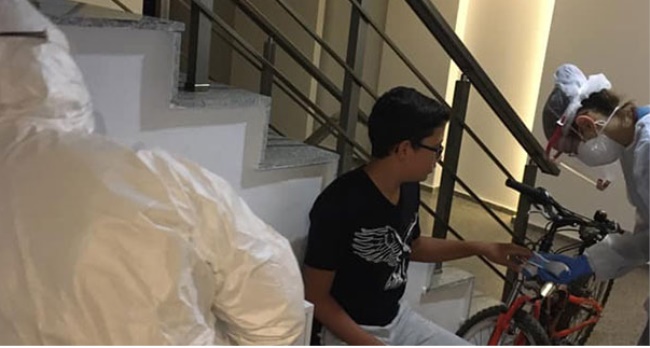 CHP DENİZLİ İL BAŞKANI  KARANTİNADA