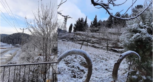 DENİZLİ’NİN O İLÇELERİNE BEKLENEN KAR GELDİ