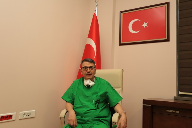 PAÜ HASTANELERİNDE İLK AŞIYI  REKTÖR KUTLUHAN OLDU