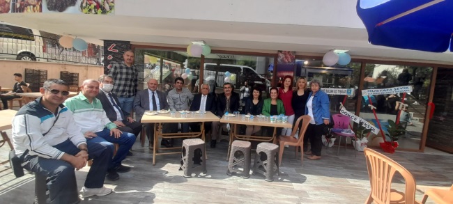 BAŞKAN MUSTAFA ŞEVİK  LEZZET DURAĞI’NIN AÇILIŞINI YAPTI