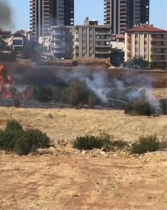  DENİZLİ’DE  PANİĞE  NEDEN OLAN  YANGIN!