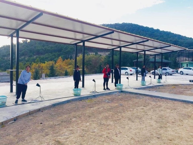  ÇARDAK’TA  TRAP HEYECANI