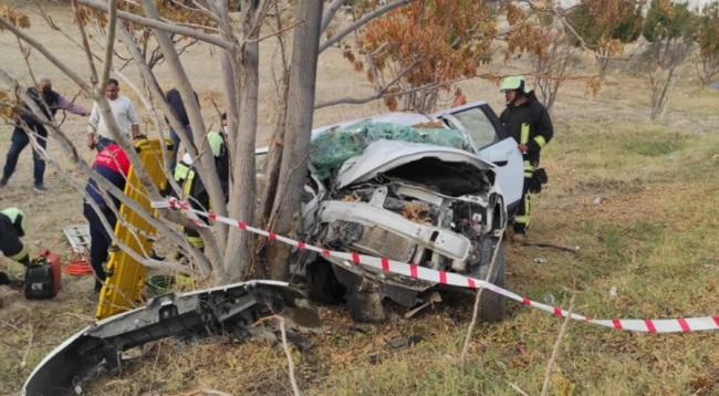 DENİZLİ’DE KORKUNÇ KAZADAN ACI HABER GELDİ
