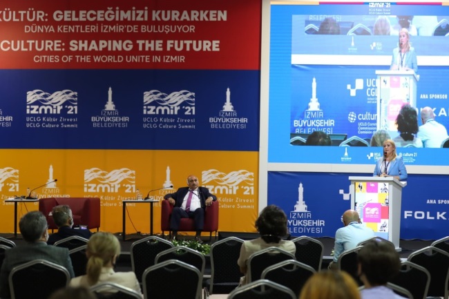 BAŞKAN DOĞAN  DÜNYA BELEDİYELER BİRLİĞİ KÜLTÜR ZİRVESİ’NE KATILDI