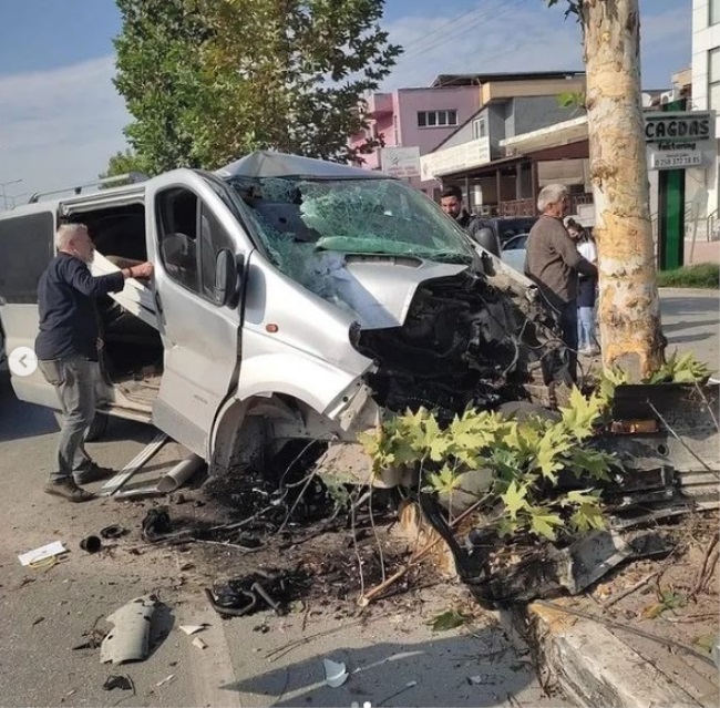 DENİZLİ’DE FECİ KAZA