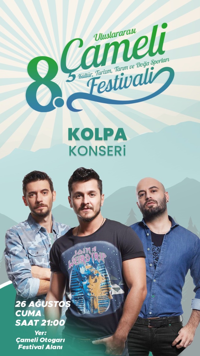 KOLPA   26 AĞUSTOS CUMA  GÜNÜ SAHNE ALACAK