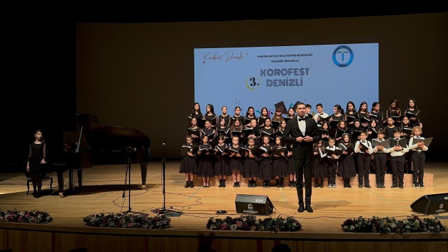 BÜYÜKŞEHİR  ÇOCUK  KOROSU’NA  EN DEĞERLİ ÖDÜL