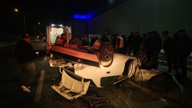  ORTALIĞIN  SAVAŞ ALANINA  DÖNDÜĞÜ  KAZA