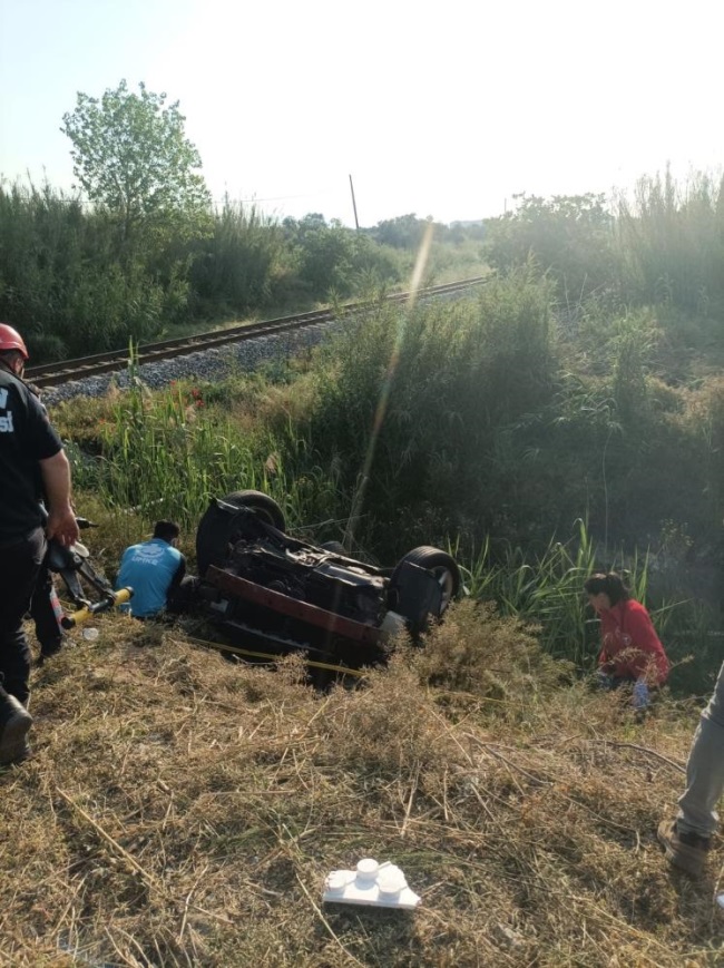 AK PARTİLİ YÖNETİCİ KAZADA HAYATINI KAYBETTİ