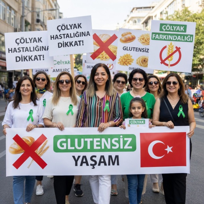 Çölyak hastalığına dikkat çekilecek