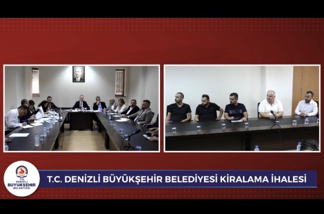 Denizli Büyükşehir Belediyesi ihalelerinde şeffaf dönem
