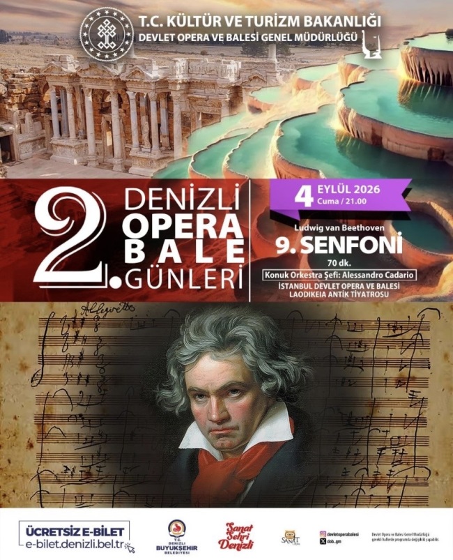 Laodikeia’da bir başyapıt: Beethoven’ın 9. Senfonisi